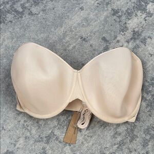NWT Skims Weightless Strapless Bra Sand Beige Underwire Sz 40DDDD 40G